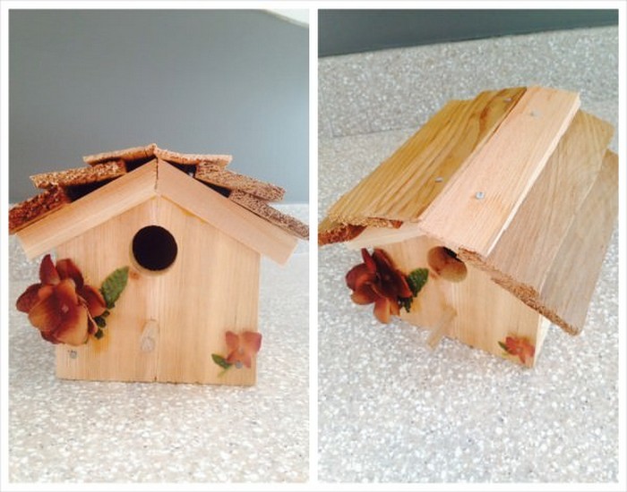 DIY Bird House Made from Wood Designs
