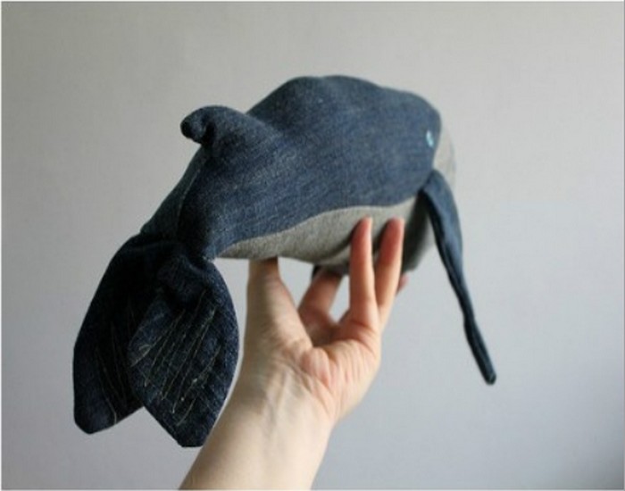 Old Jeans Whale Ideas