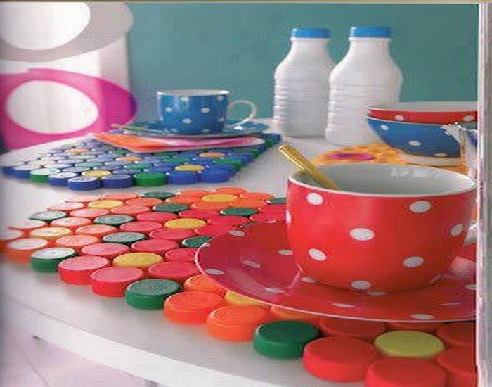 Recycled Bottle Caps Crafts Ideas