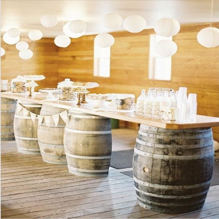 Repurposed Wine Barrels Ideas