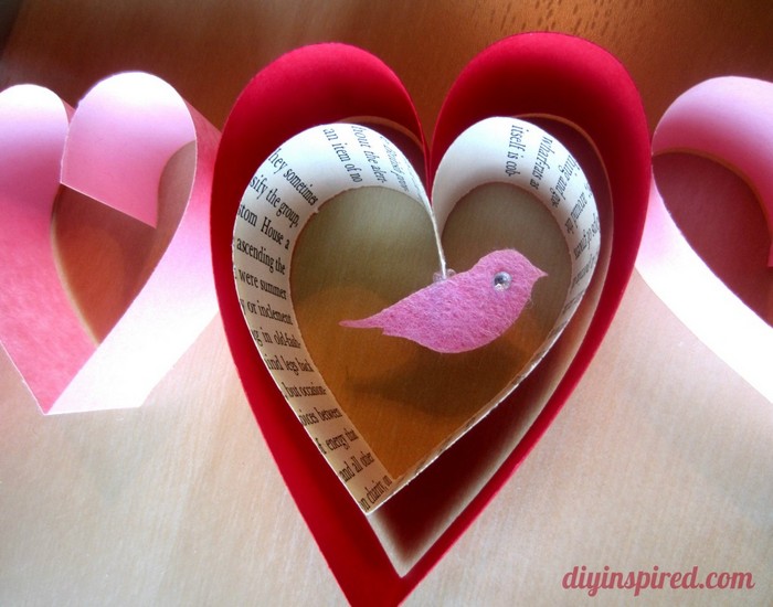 Valentines Day Craft Garland Designs