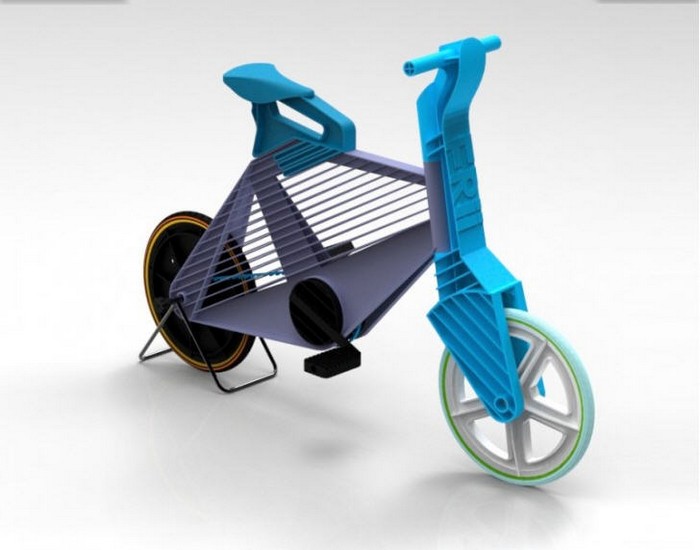 Recycled Plastic Bike Designs