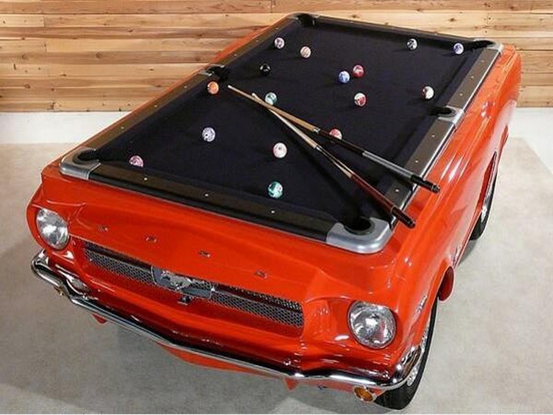 Recycling Car Parts for Billiard Game
