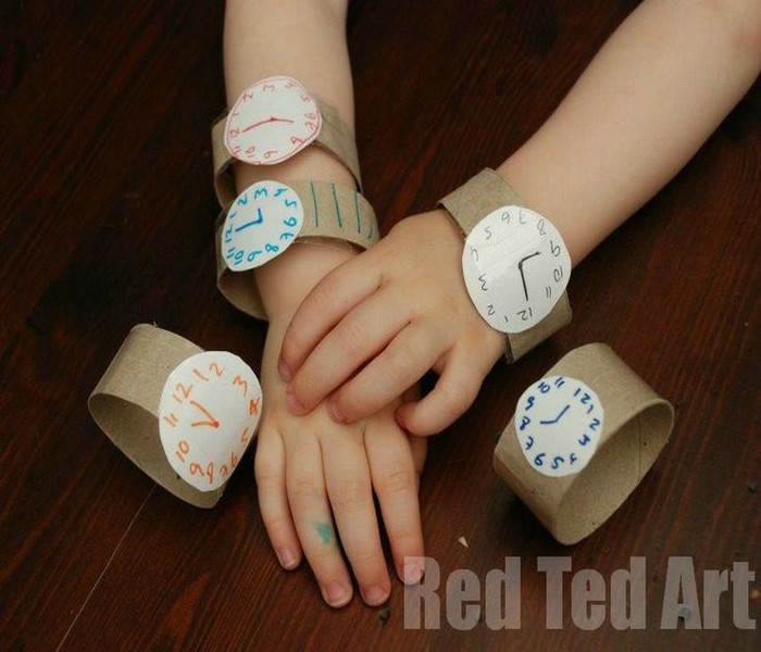 Recycled Paper Roll Watch