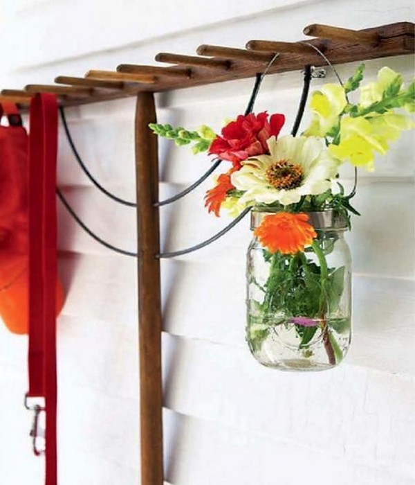 Recycled Glass Jar Home Decor Idea