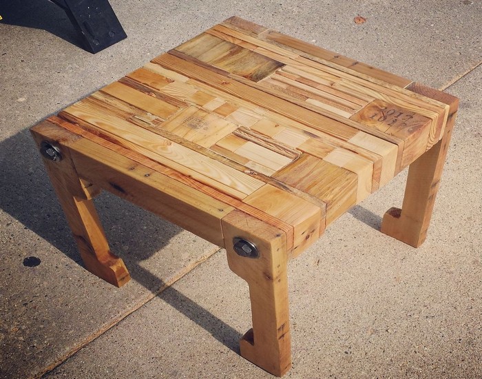 Repurposed Wooden Bench Idea