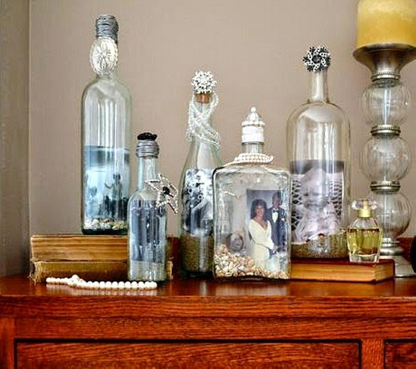Home Decor with Recycled Bottles