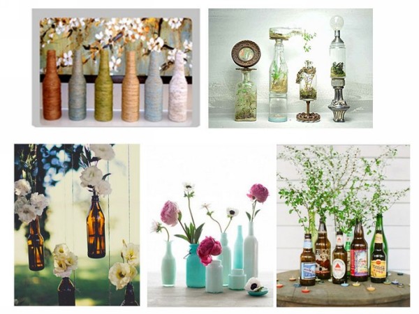 Recycled Bottles Home Decor Crafts