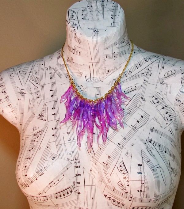 Recycled Jewelry Necklace