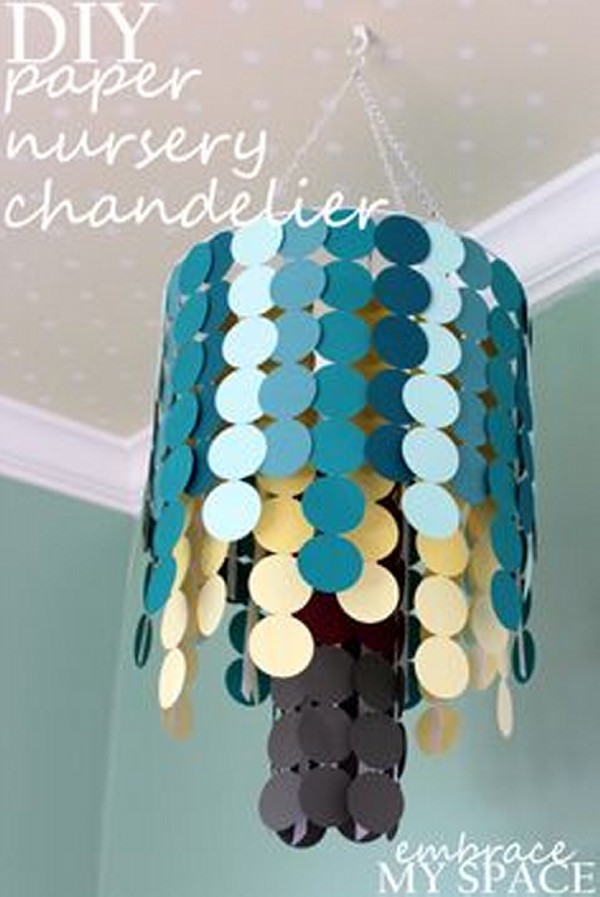 Recycled Paper Chandiler