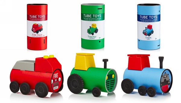 Recycled Tube Kid Toys