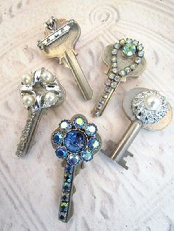 Repurposed Keys Jewelry