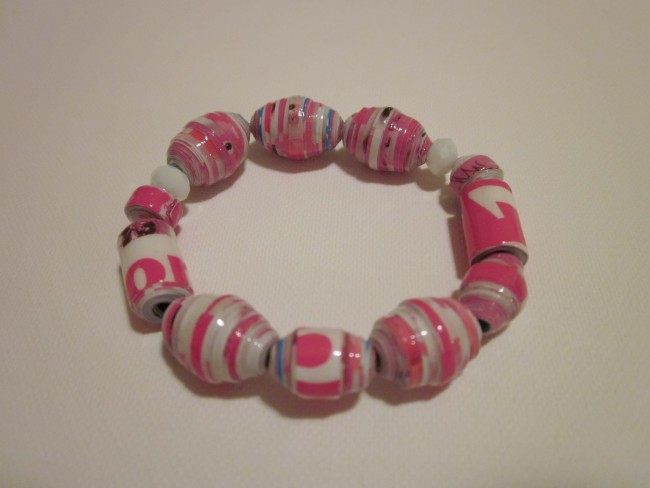 Recycled Beads Bracelet