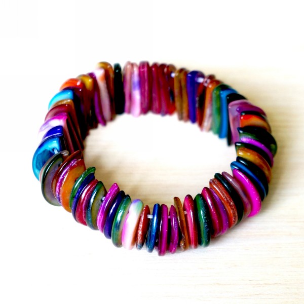 Recycled Buttons Bracelet