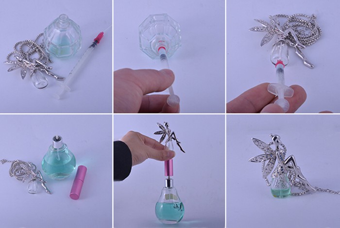 Recycled Perfume Bottle Decoration