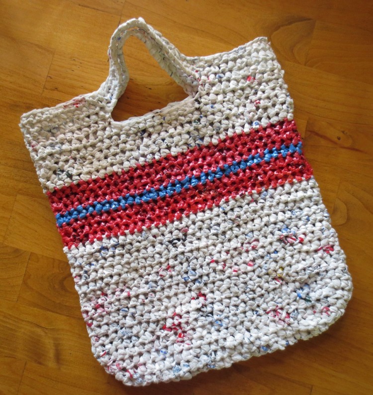 Recycled Plastic Bags Purse
