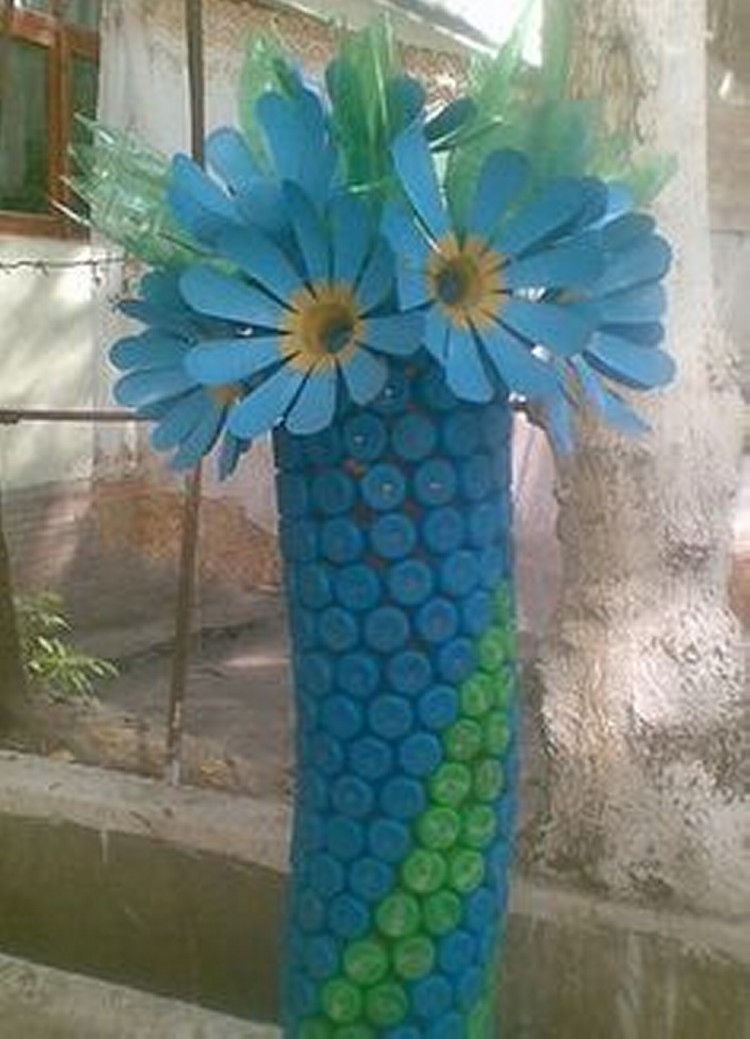 Recycled Plastic Bottle Craft
