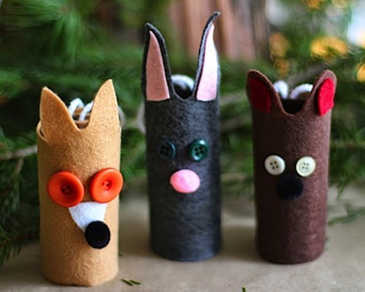 Recycled Toilet Paper Rolls for Kids
