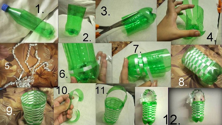 DIY Recycling Plastic Bottle for Decor