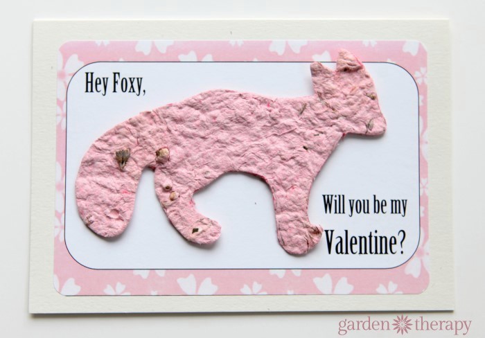 Handmade Valentines Day Card Idea