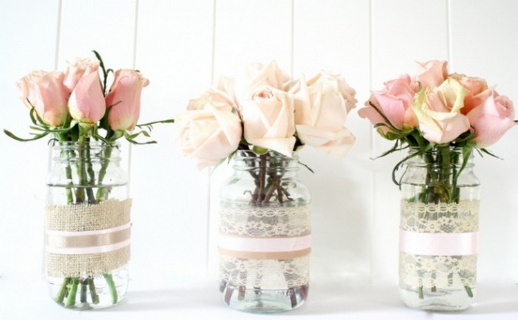 Mason Jars Flower Vase