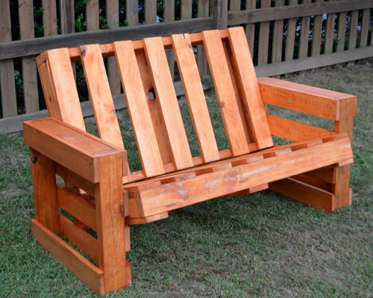Pallet Outdoor Bench