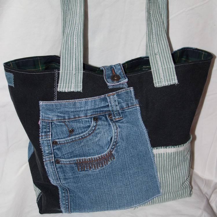 Recycled Fabrics Handbag
