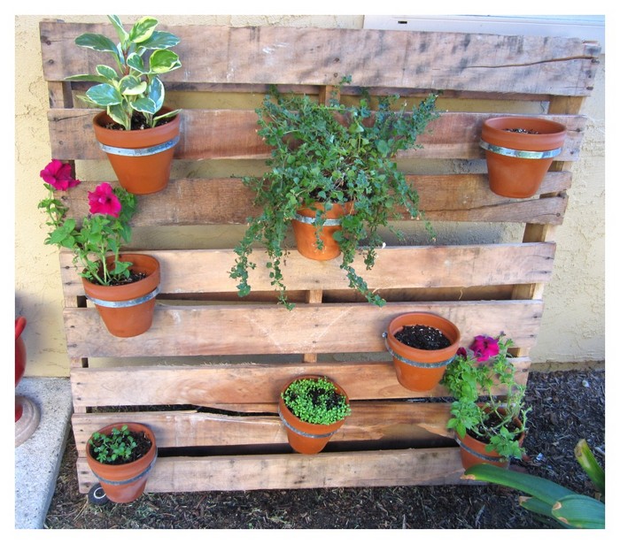 Upcycled Pallet Planter