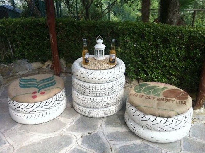 Upcycled Tires Furniture