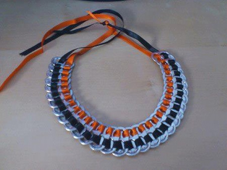 Tin Can Top Necklace