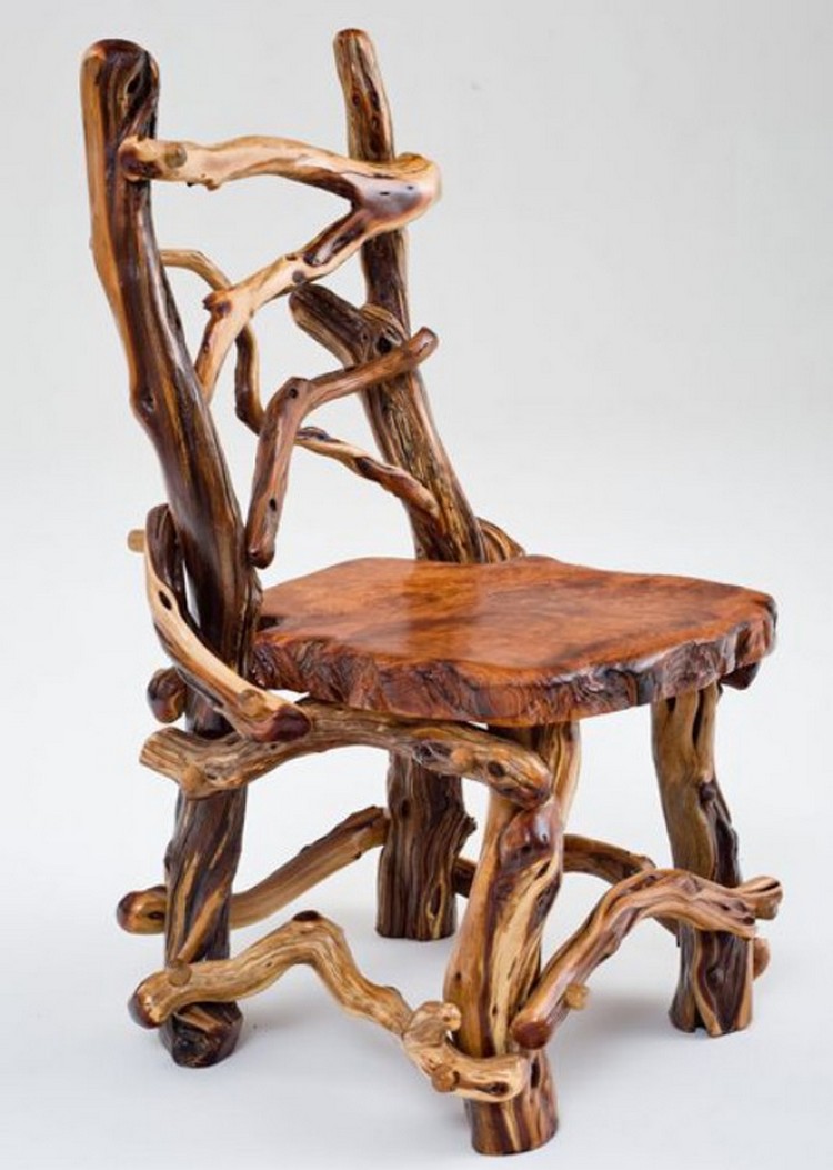 Log Furniture Chair