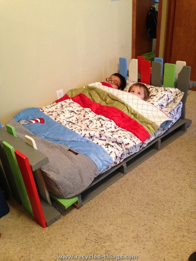 Pallet Bed for Kids