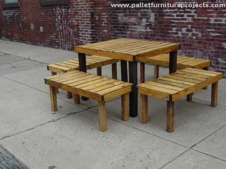 Pallet Made Outdoor Furniture