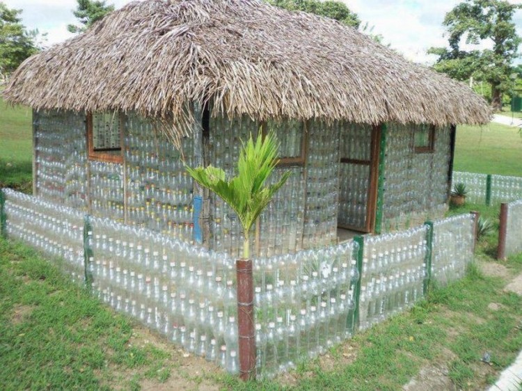 Recycled Bottles House