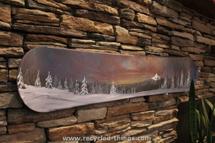 Snowboard Wall Art
