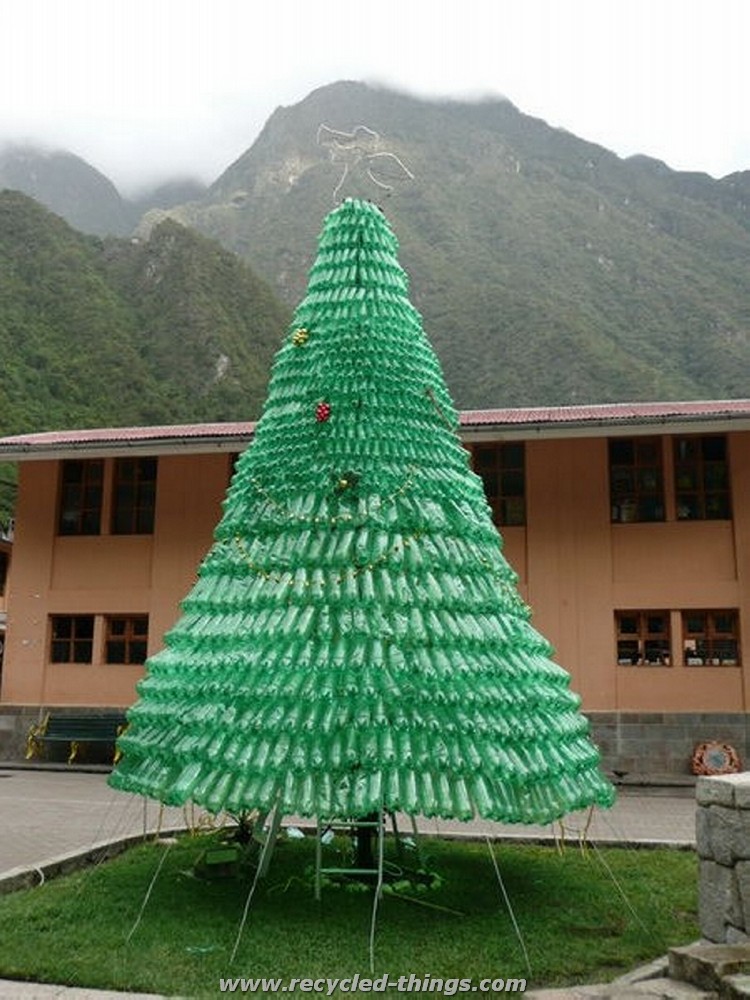 Recycled Bottles Tree