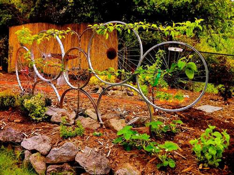 Bike Garden Decor