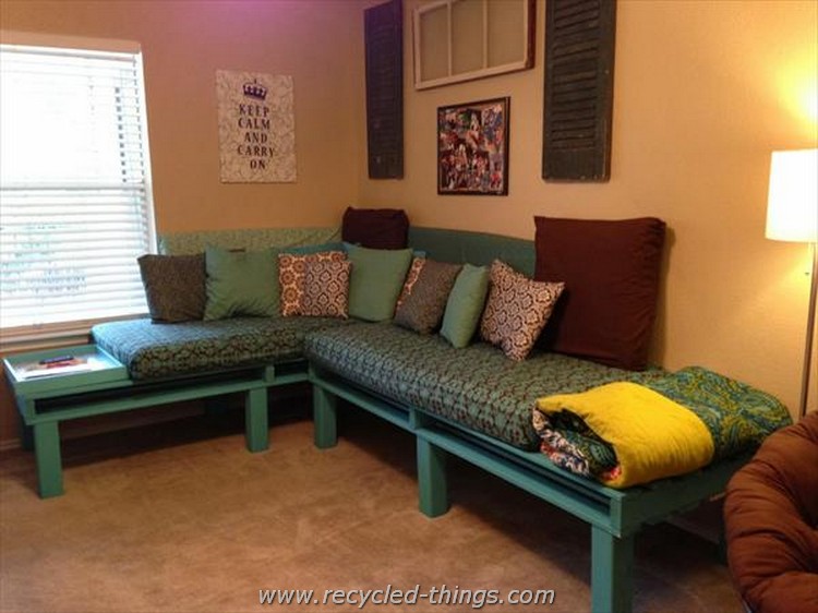 Pallet Sectional Daybed