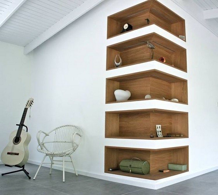 Cute Wall Corner Shelves