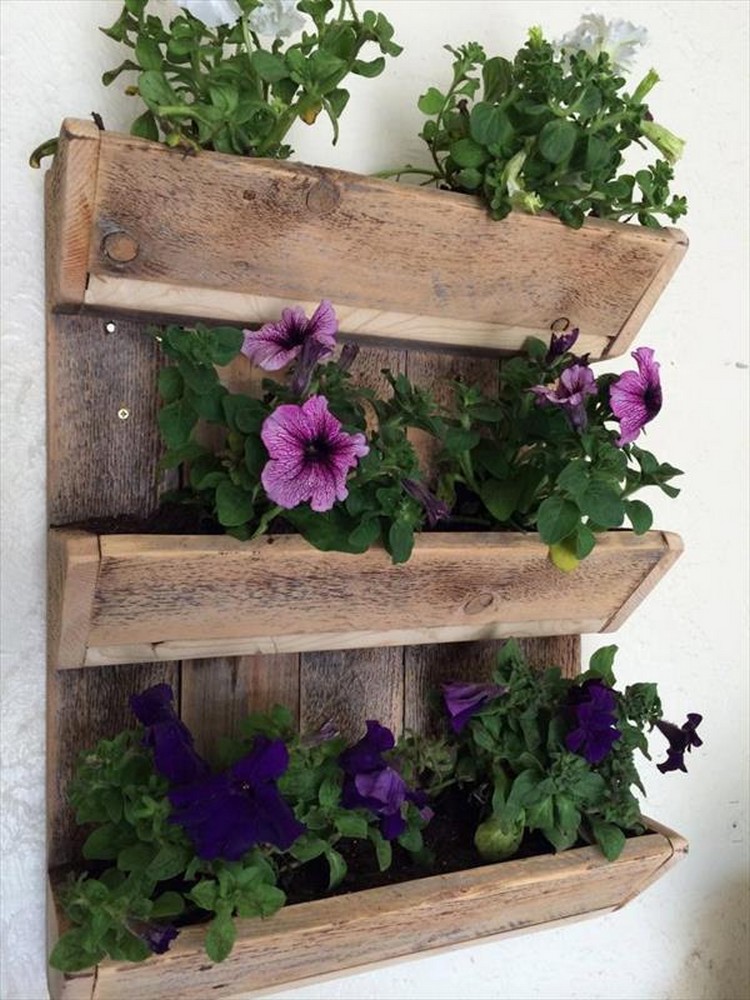 Pallet Wall Planter