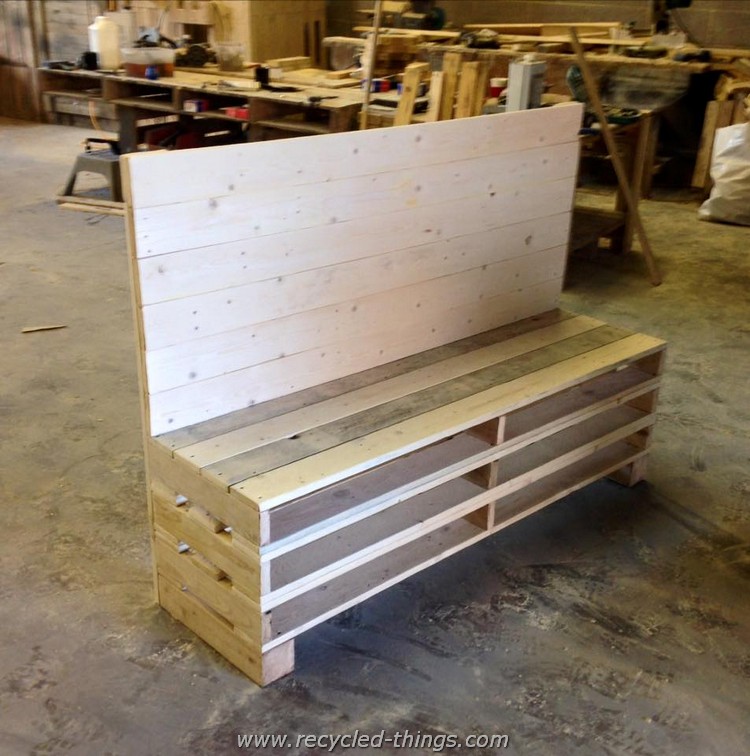 Unique Pallet Bench