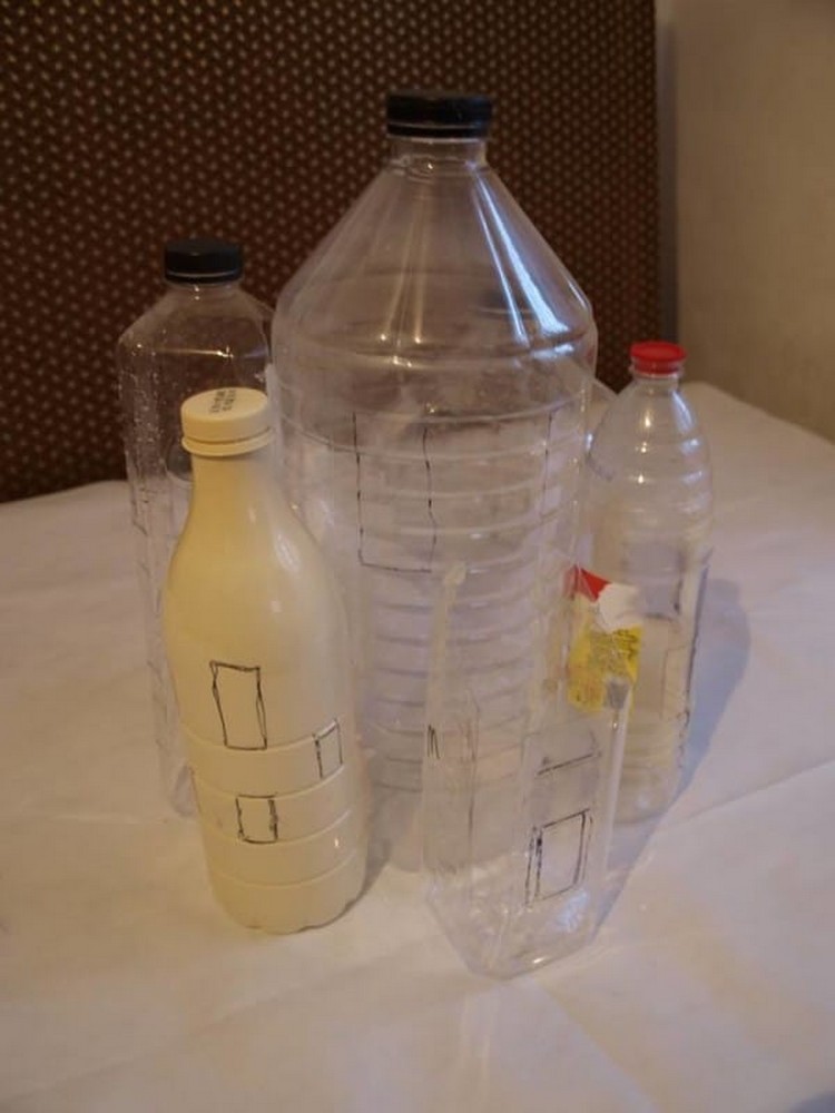 Old Plastic Bottles