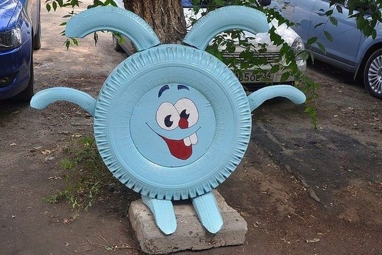 Old Tires Recycling Ideas