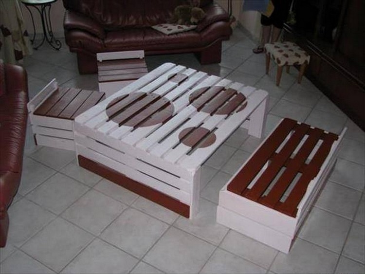 Pallet Wood Furniture Set