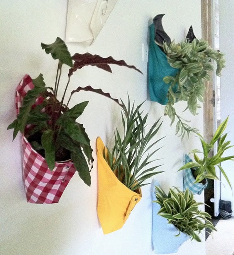 Colorful Cloth Plant Holder