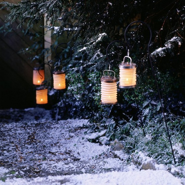 Illuminate Garden with Paper Lanterns