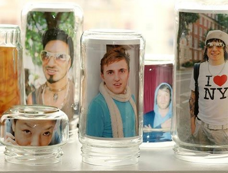 Glass Jar Frames