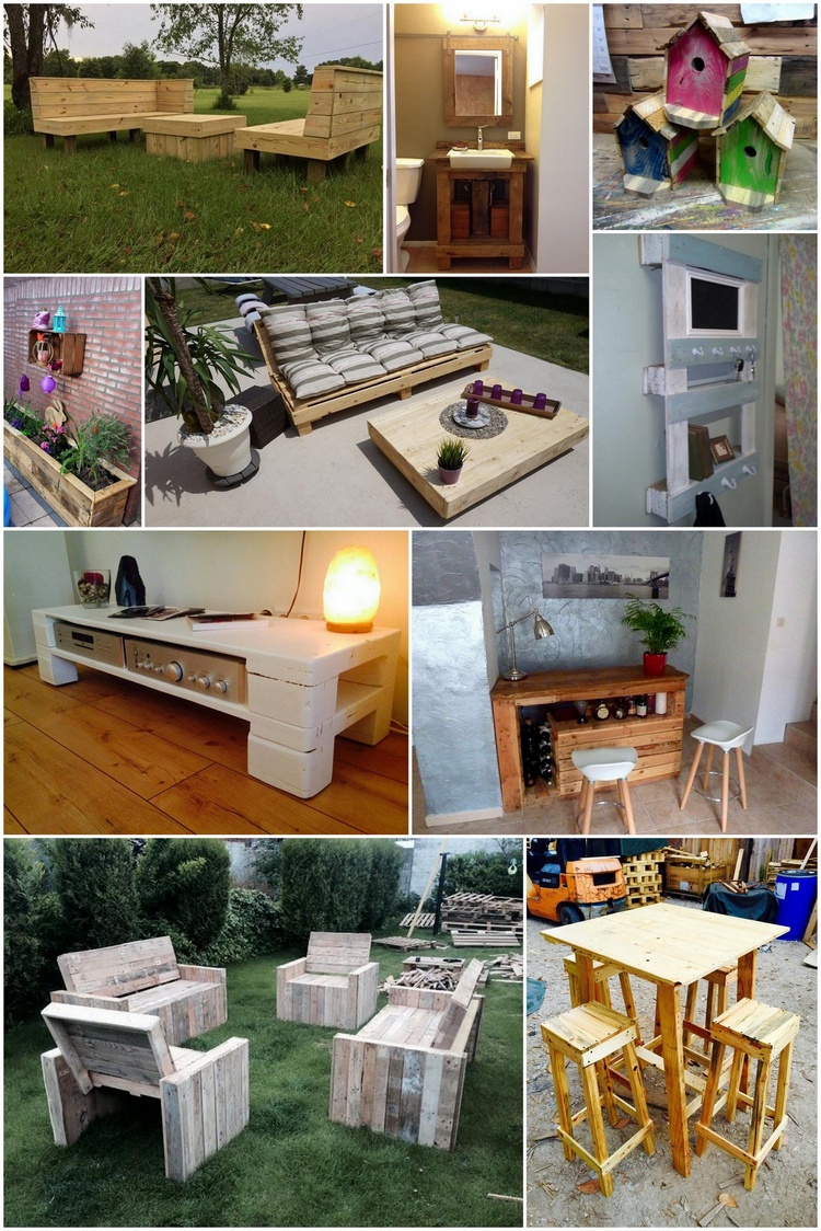 Wood Pallet Recycling Projects