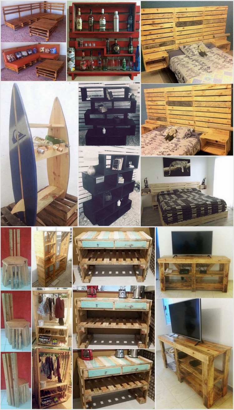 Huge Wooden Pallet Recycling Ideas