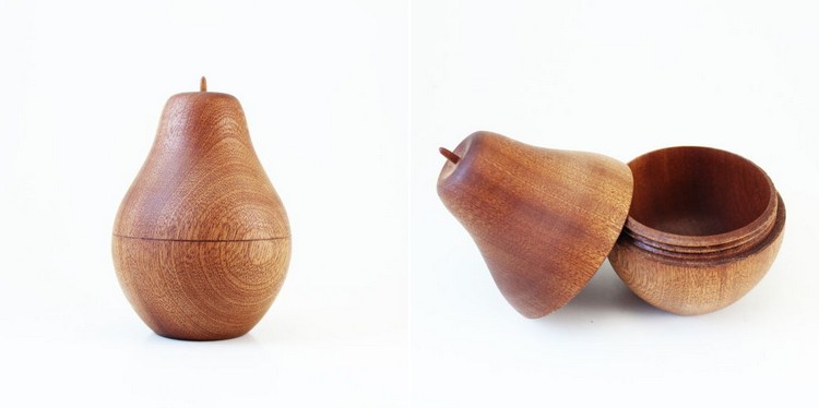 Pear Wooden Box